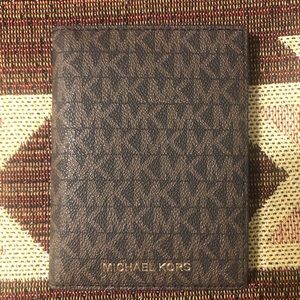 Brand New Michael Kors passport holder wallet